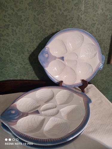 Assiettes huîtres forme - 3,