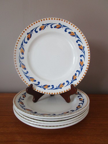 Assiettes plates moulin des - assiettes,