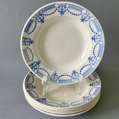 Assiettes creuses moulin des - 6,